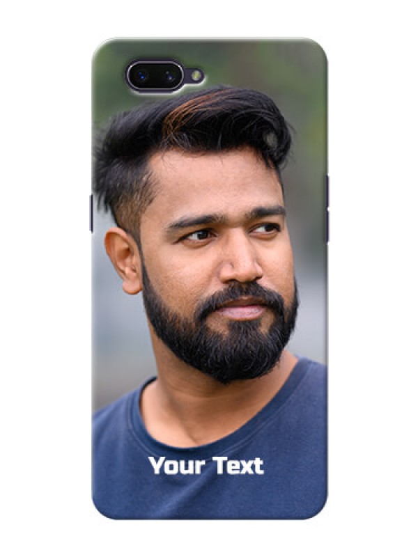 Custom Realme C1 2019 Mobile Cover: Photo with Text