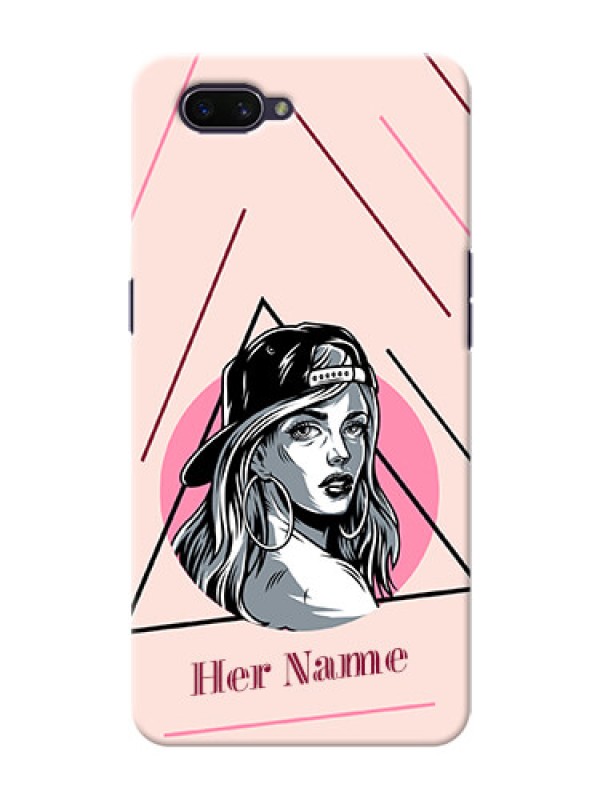 Custom Realme C1 2019 Custom Phone Cases: Rockstar Girl Design