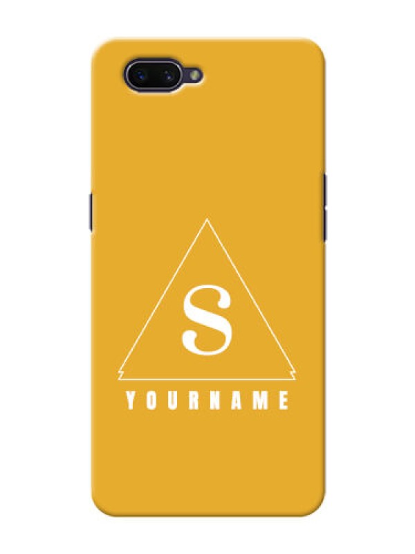Custom Realme C1 2019 Custom Mobile Case with simple triangle Design