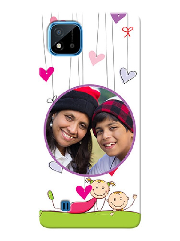 Custom Realme C11 2021 Mobile Cases: Cute Kids Phone Case Design