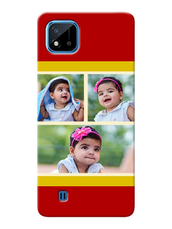 Custom Realme C11 2021 mobile phone cases: Multiple Pic Upload Design