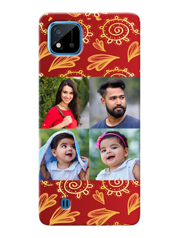 Custom Realme C11 2021 Mobile Phone Cases: 4 Image Traditional Design