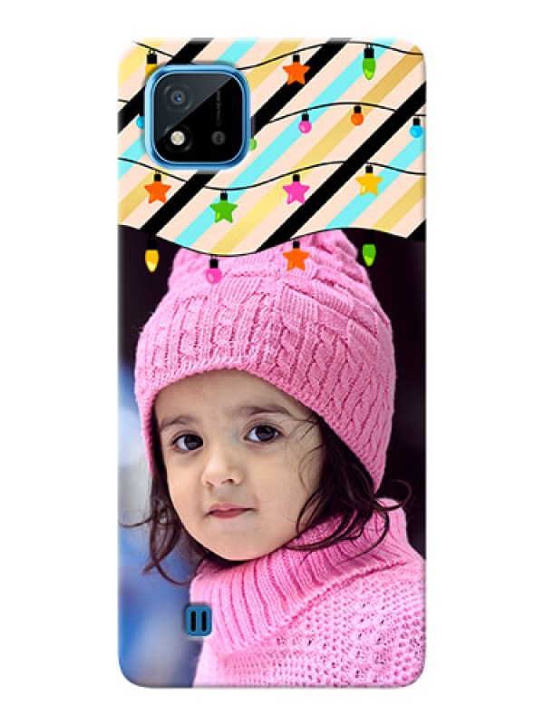 Custom Realme C11 2021 Personalized Mobile Covers: Lights Hanging Design