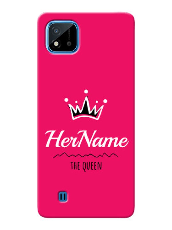 Custom Realme C11 2021 Queen Phone Case with Name