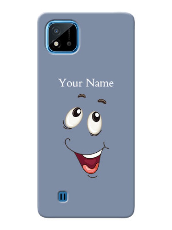 Custom Realme C11 2021 Phone Back Covers: Laughing Cartoon Face Design