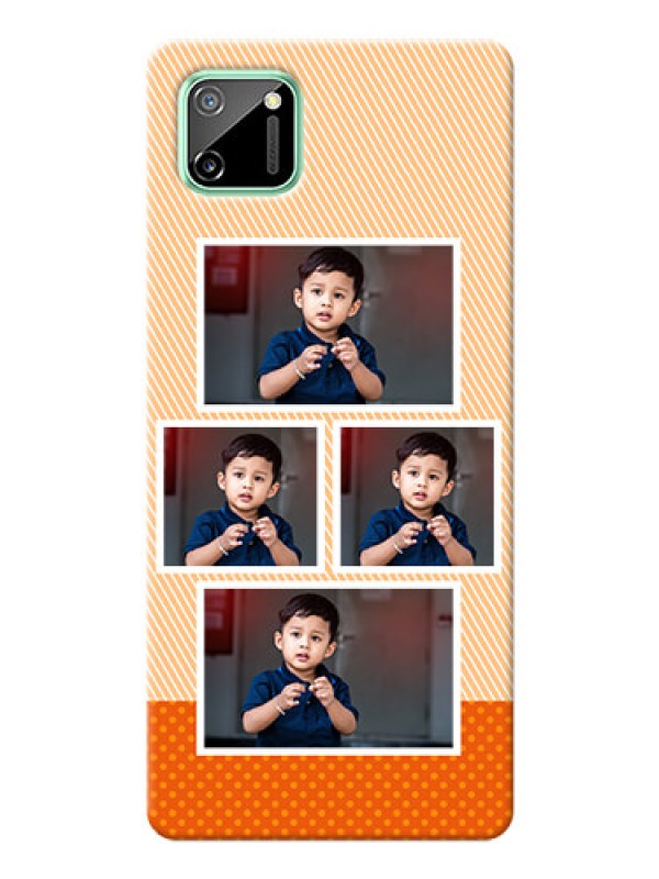 Custom Realme C11 Mobile Back Covers: Bulk Photos Upload Design
