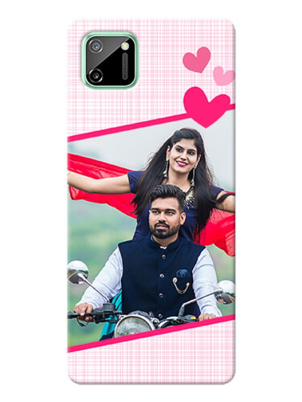 Custom Realme C11 Personalised Phone Cases: Love Shape Heart Design