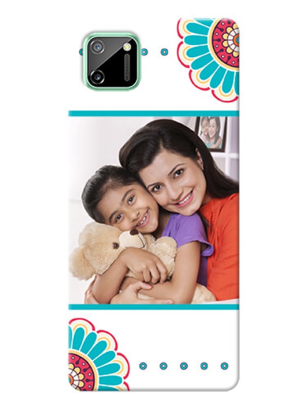 Custom Realme C11 custom mobile phone cases: Flower Design