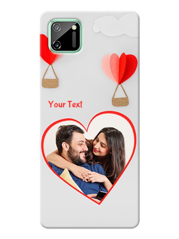 Custom Realme C11 Phone Covers: Parachute Love Design