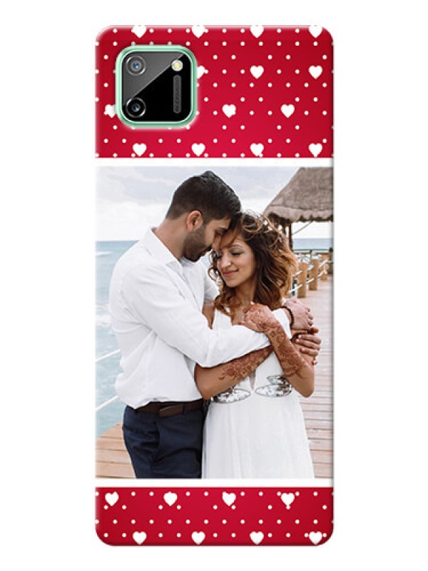 Custom Realme C11 custom back covers: Hearts Mobile Case Design
