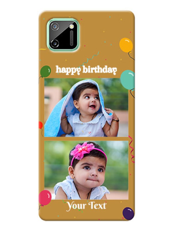 Custom Realme C11 Phone Covers: Image Holder with Birthday Celebrations Design