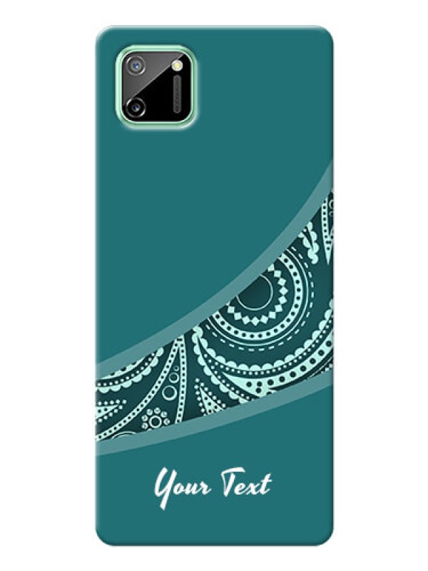 Custom Realme C11 Custom Phone Covers: semi visible floral Design