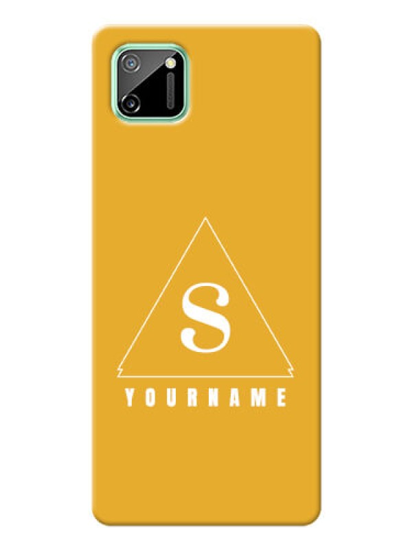 Custom Realme C11 Custom Mobile Case with simple triangle Design