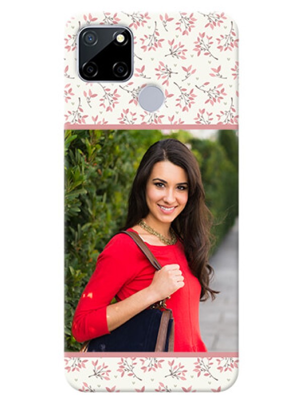 Custom Realme C12 Back Covers: Premium Floral Design