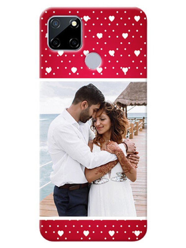 Custom Realme C12 custom back covers: Hearts Mobile Case Design