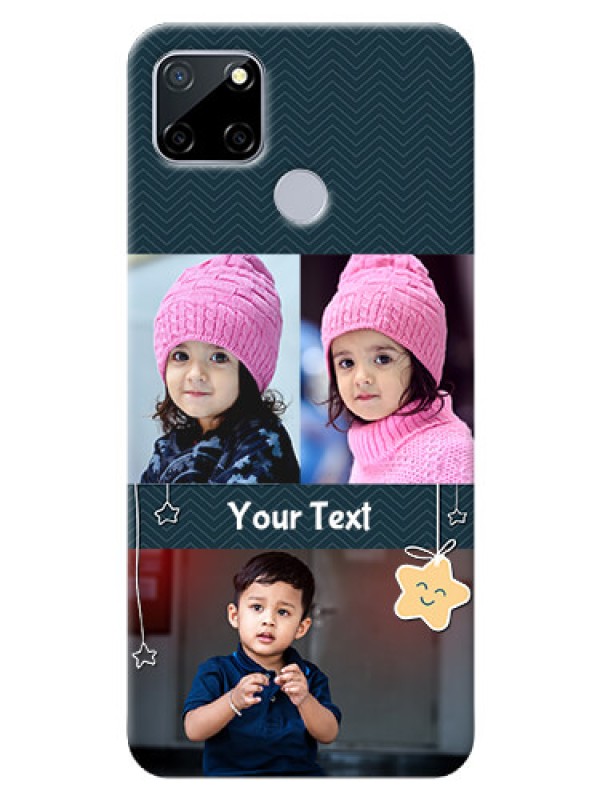 Custom Realme C12 Mobile Back Covers Online: Hanging Stars Design