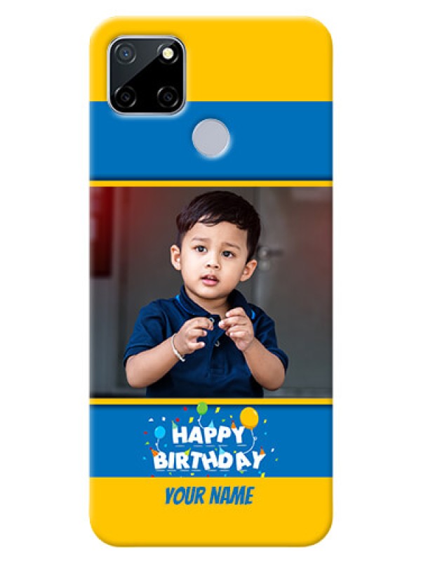 Custom Realme C12 Mobile Back Covers Online: Birthday Wishes Design