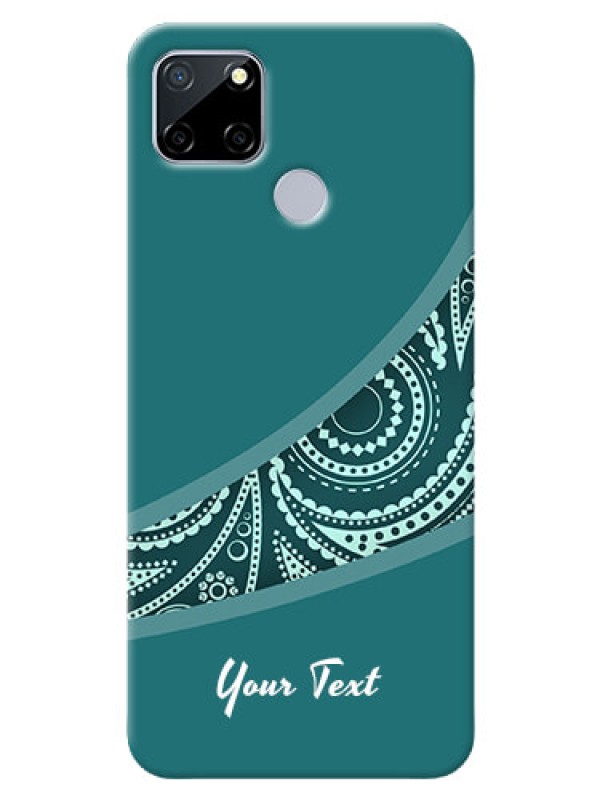 Custom Realme C12 Custom Phone Covers: semi visible floral Design