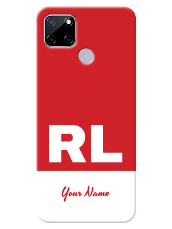 Custom Realme C12 Custom Phone Cases: dual tone custom text Design