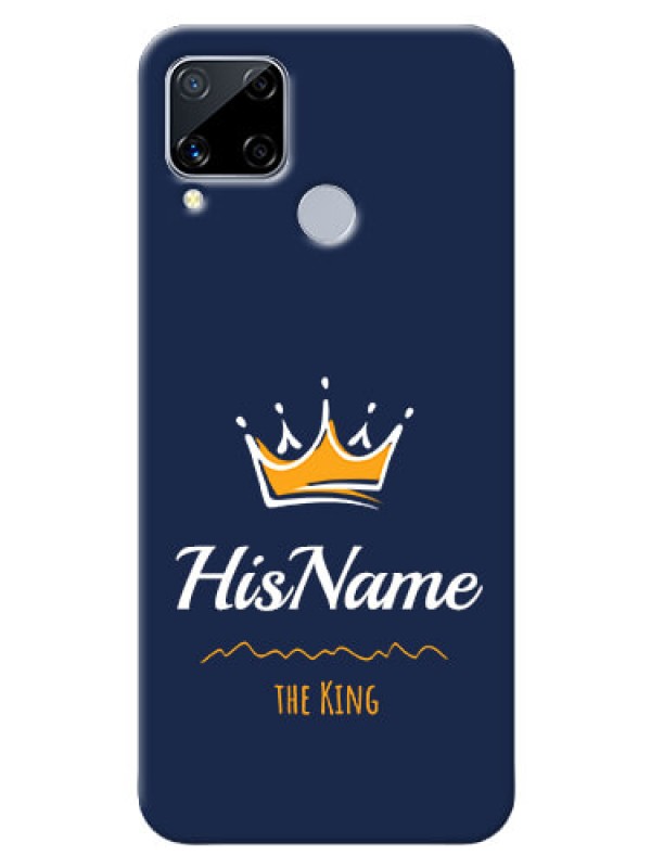 Custom Realme C15 King Phone Case with Name