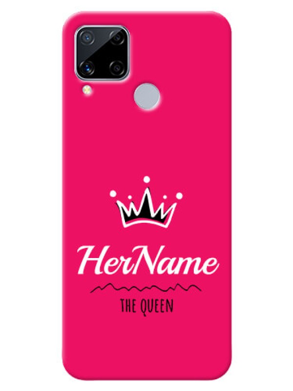 Custom Realme C15 Queen Phone Case with Name