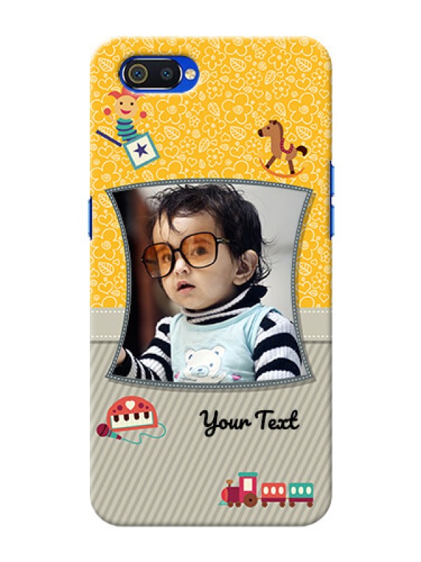 Custom Realme C2 Mobile Cases Online: Baby Picture Upload Design