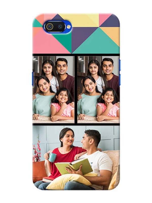 Custom Realme C2 personalised phone covers: Bulk Pic Upload Design