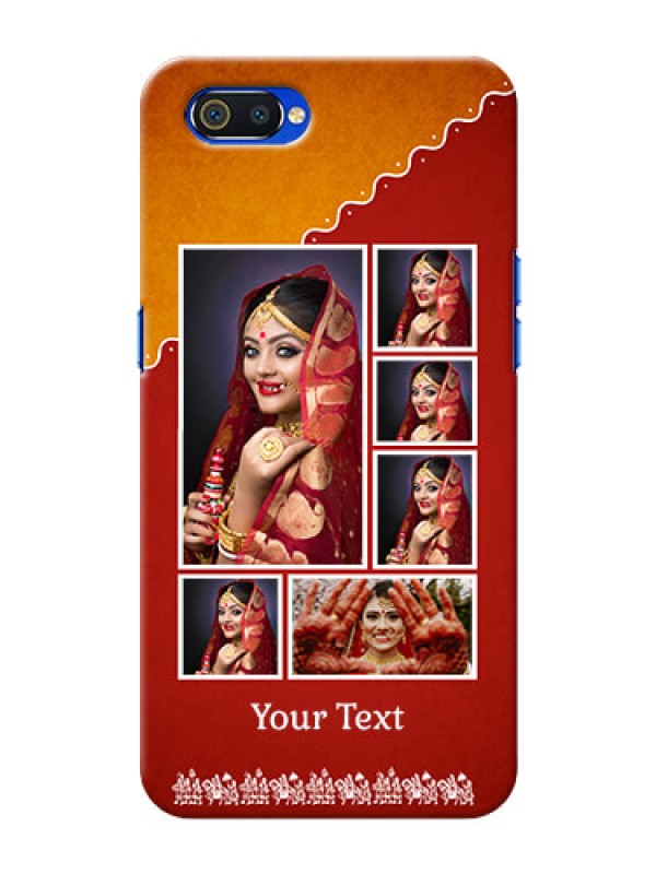 Custom Realme C2 customized phone cases: Wedding Pic Upload Design