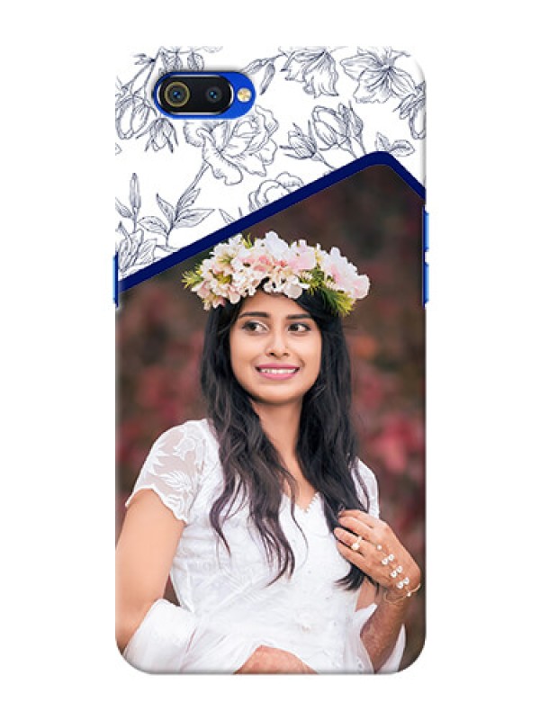 Custom Realme C2 Phone Cases: Premium Floral Design