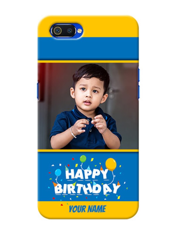 Custom Realme C2 Mobile Back Covers Online: Birthday Wishes Design