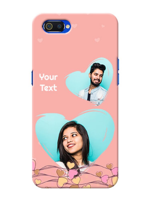 Custom Realme C2 customized phone cases: Love Doodle Design