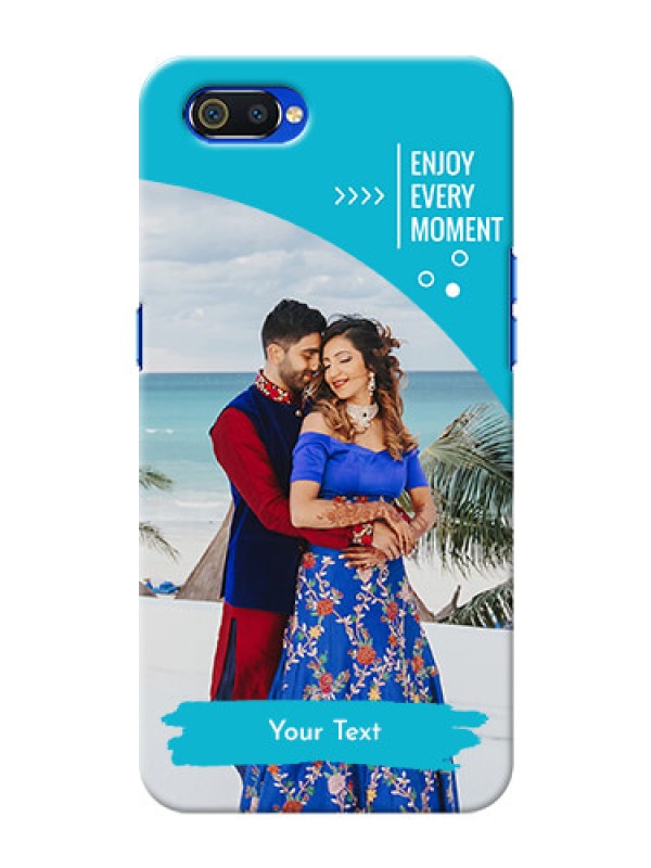 Custom Realme C2 Personalized Phone Covers: Happy Moment Design