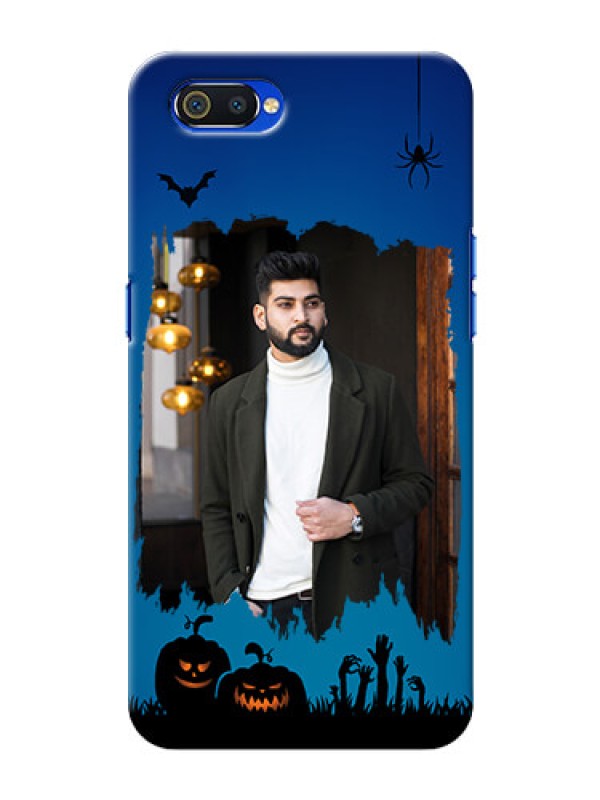 Custom Realme C2 mobile cases online with pro Halloween design 