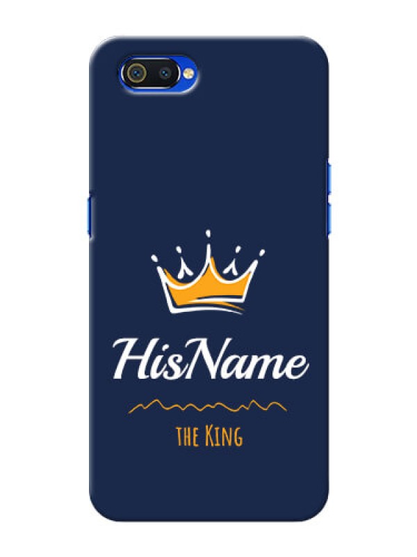 Custom Realme C2 King Phone Case with Name