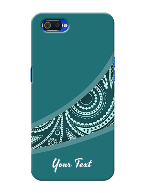 Custom Realme C2 Custom Phone Covers: semi visible floral Design
