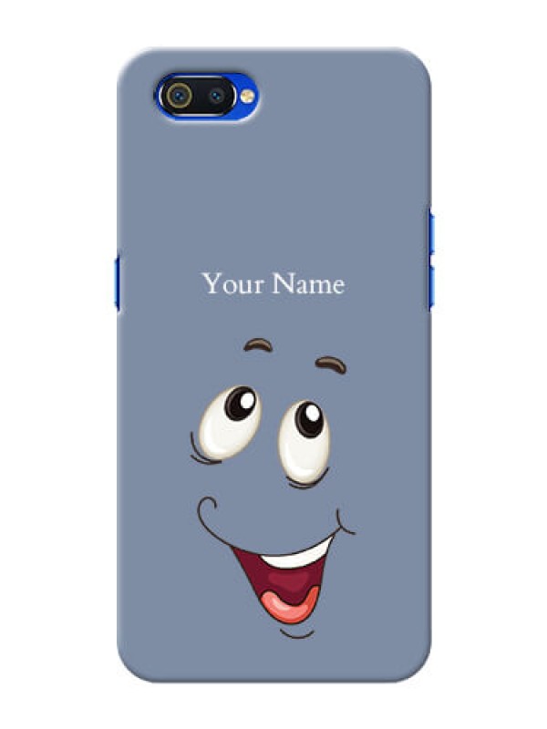 Custom Realme C2 Phone Back Covers: Laughing Cartoon Face Design