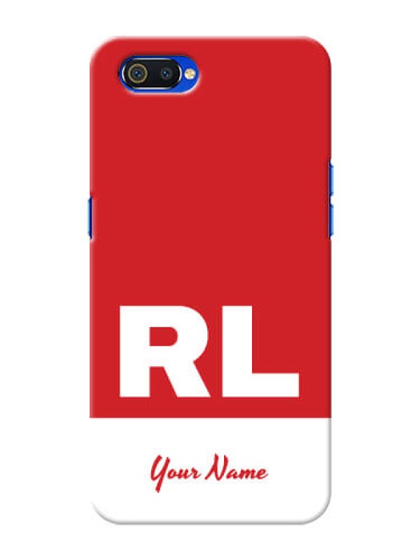 Custom Realme C2 Custom Phone Cases: dual tone custom text Design