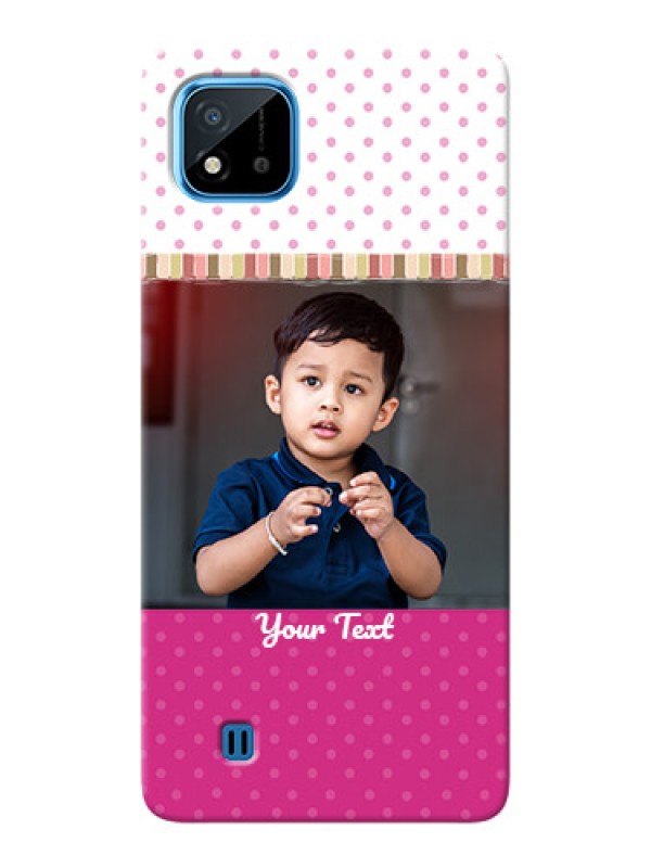 Custom Realme C20 custom mobile cases: Cute Girls Cover Design