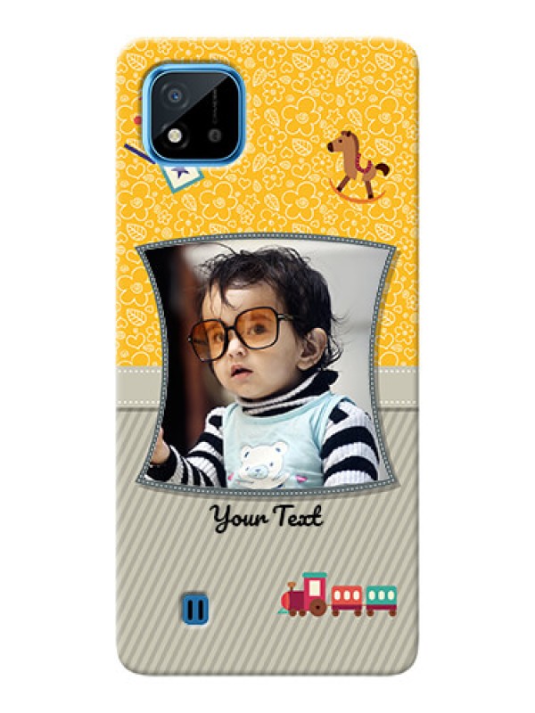 Custom Realme C20 Mobile Cases Online: Baby Picture Upload Design