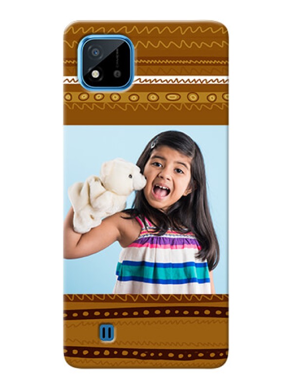 Custom Realme C20 Mobile Covers: Friends Picture Upload Design 