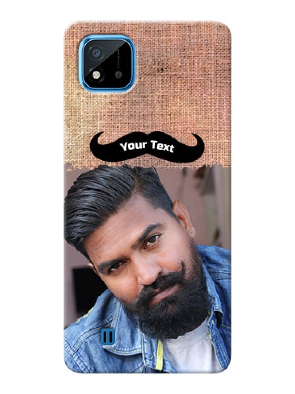Custom Realme C20 Mobile Back Covers Online with Texture Design