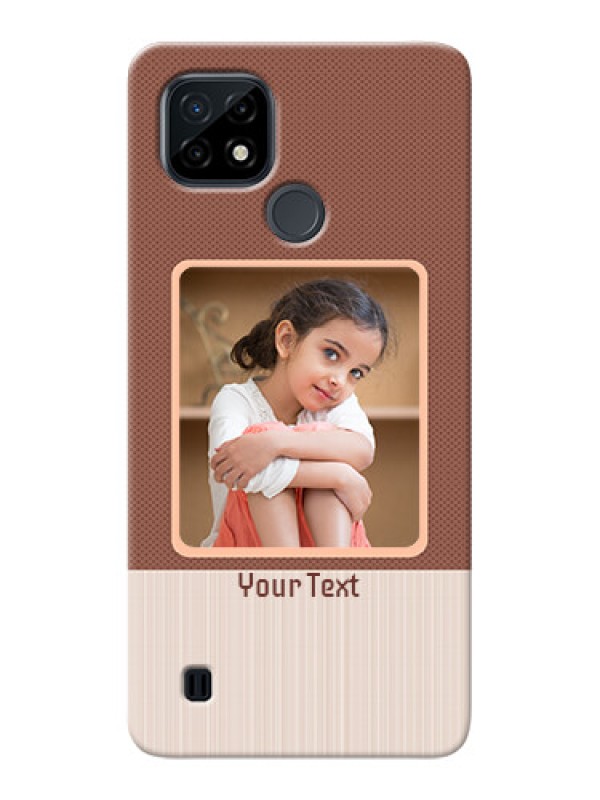 Custom Realme C21 Phone Covers: Simple Pic Upload Design