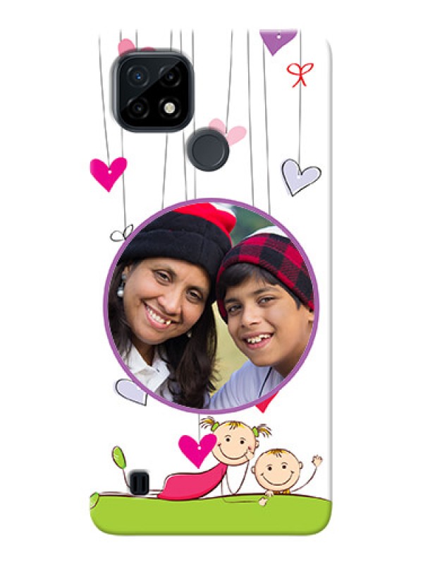 Custom Realme C21 Mobile Cases: Cute Kids Phone Case Design