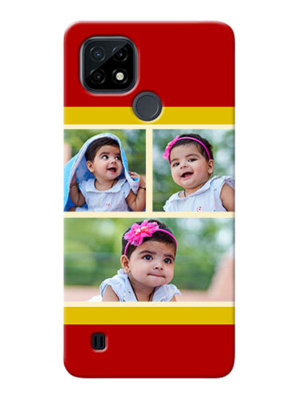 Custom Realme C21 mobile phone cases: Multiple Pic Upload Design