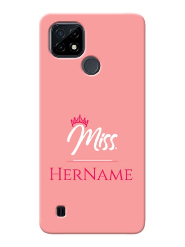Custom Realme C21 Custom Phone Case Mrs with Name