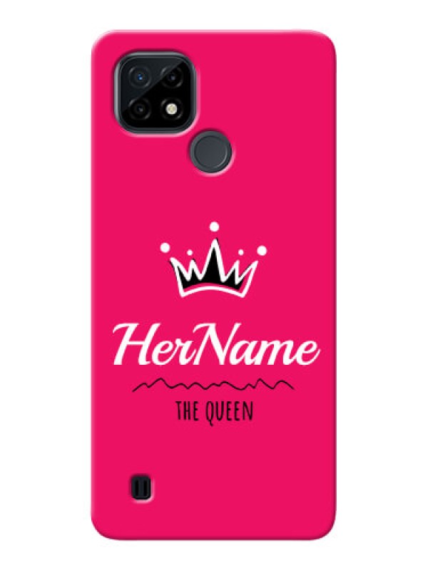 Custom Realme C21 Queen Phone Case with Name
