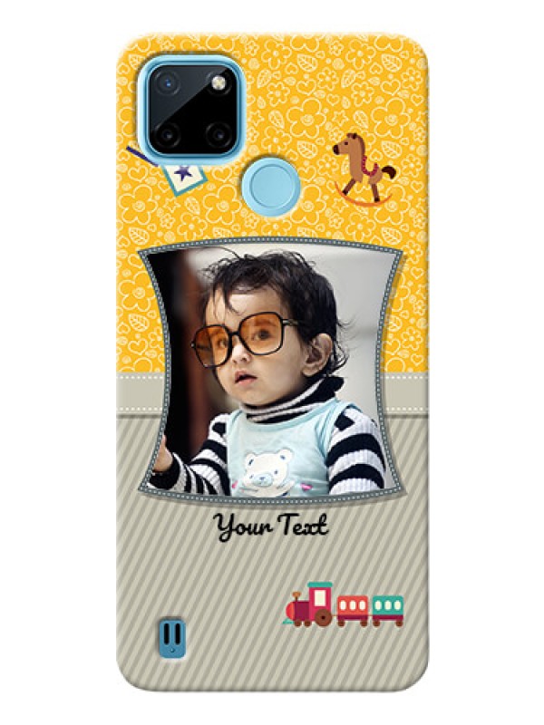 Custom Realme C21Y Mobile Cases Online: Baby Picture Upload Design