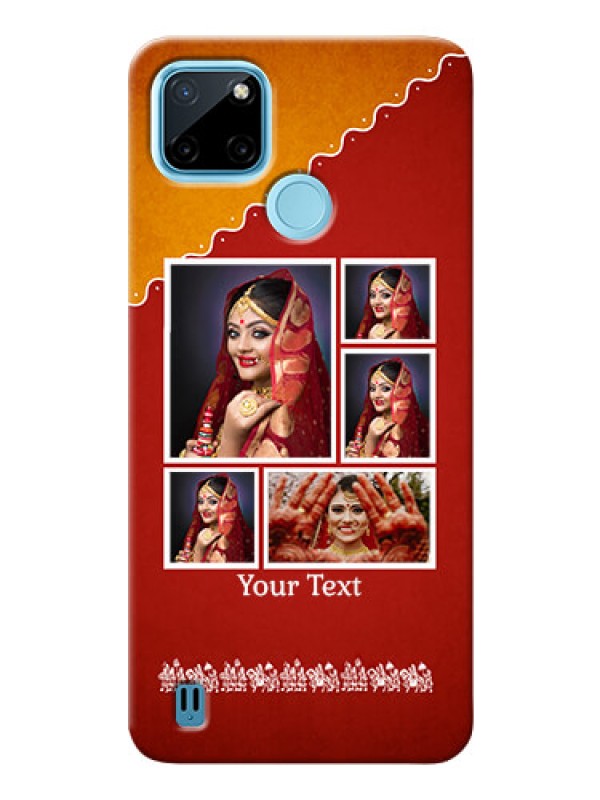 Custom Realme C21Y customized phone cases: Wedding Pic Upload Design