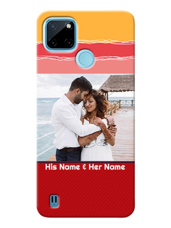 Custom Realme C21Y custom mobile phone covers: Colorful Case Design
