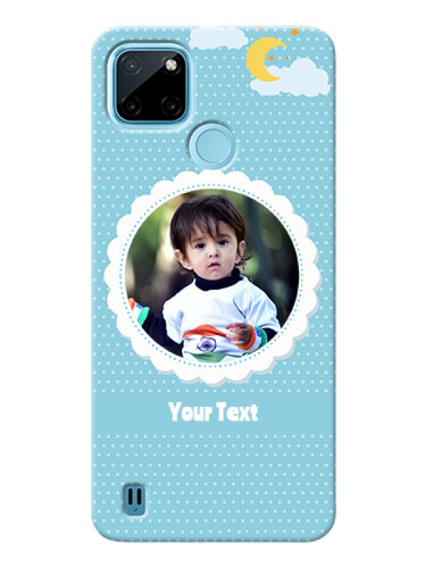 Custom Realme C21Y mobile cases online: violet Pattern Design